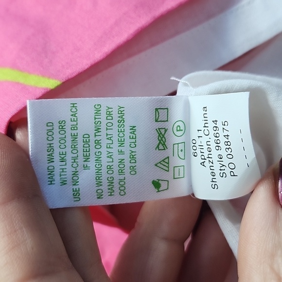 NWT Lilly Pulitzer Franco Dress Hotty Pink Twirlers Size 4 - Picture 7 of 10